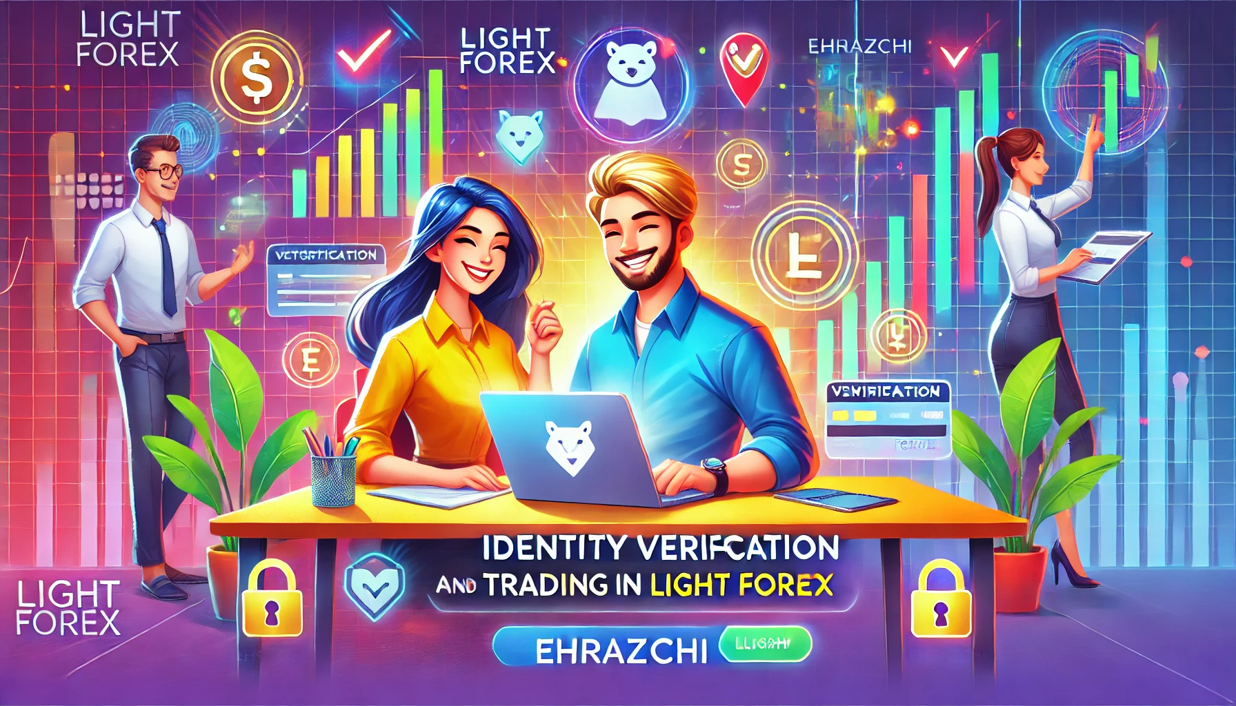 احراز هویت و وریفای حساب در لایت فارکس (Light Forex)