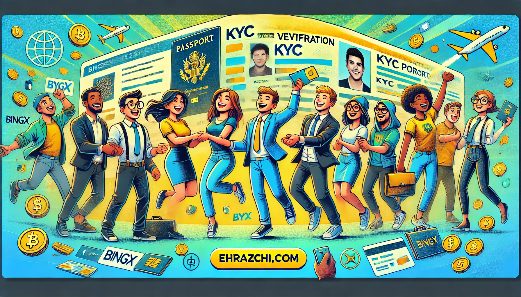 حل مشکل احراز هویت (KYC) بینگ ایکس BingX : راهنمای گام‌به‌گام