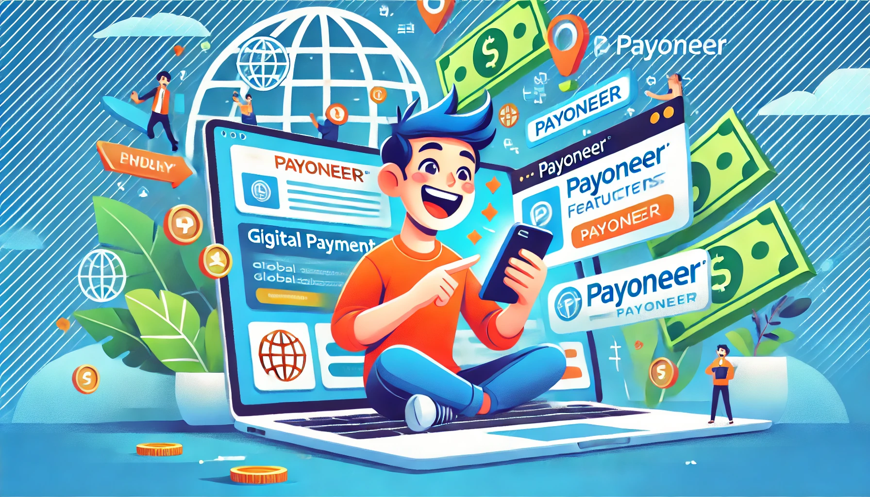 آموزش ساخت و افتتاح حساب پایونر ( Payoneer ) از ایران