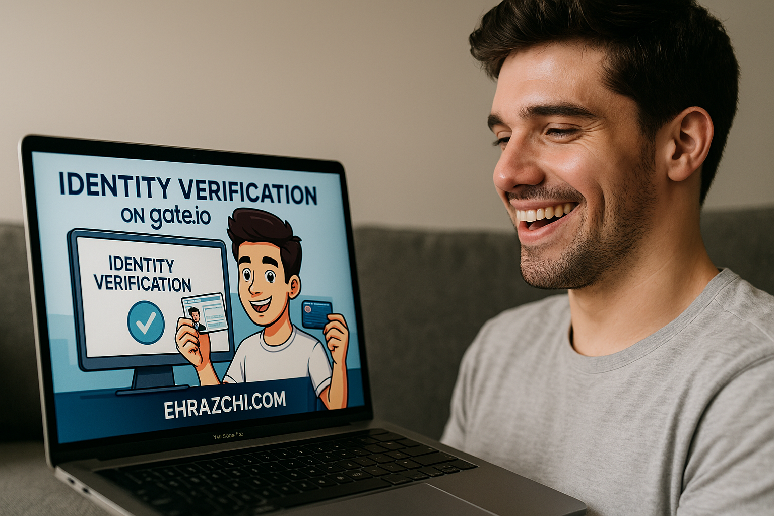 آموزش احراز هویت در صرافی Gate.io