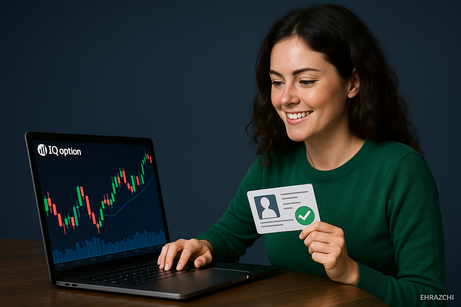 احراز هویت اکانت بروکر IQ Option؛از ثبت‌نام تا وریفای نهایی