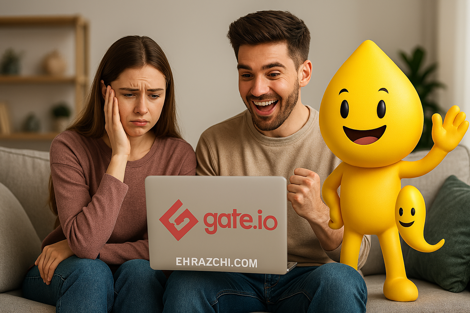 آموزش احراز هویت در صرافی Gate.io