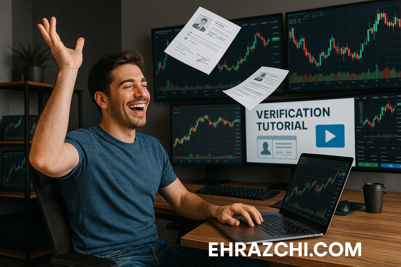 آموزش احراز هویت در صرافی Gate.io