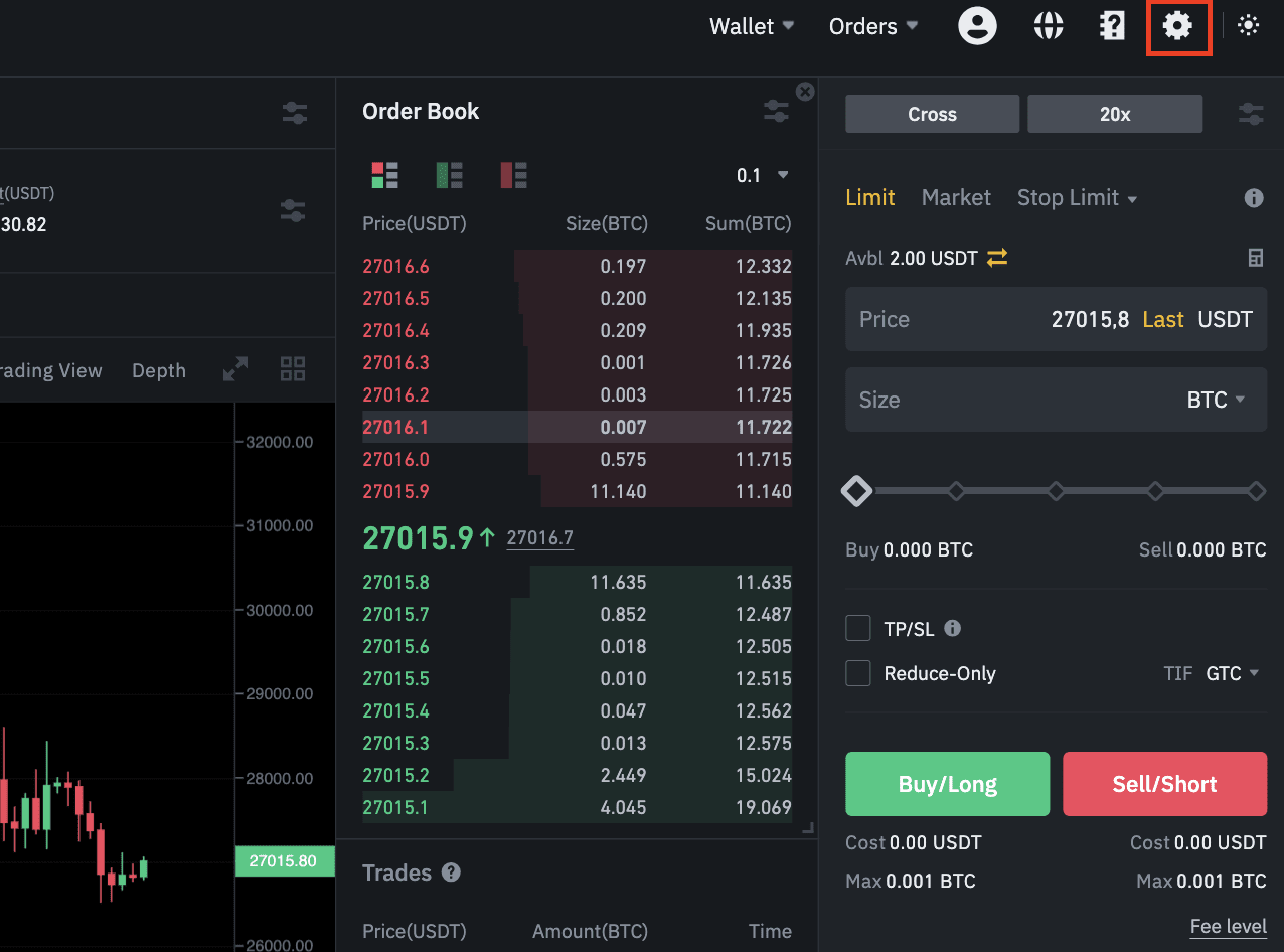 آموزش حالت هدج Hedge Mode در صرافی بایننس Binance