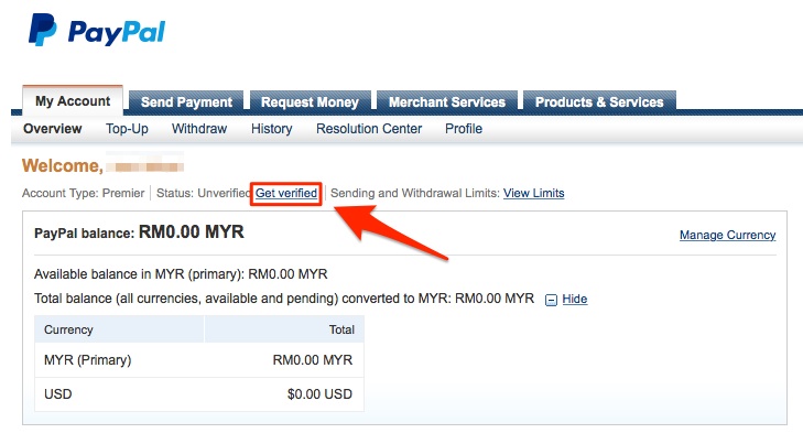 paypal17 - احراز هویت (احرازچی) Transaction History