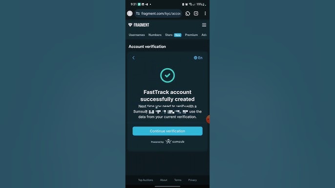 احراز هویت و وریفای فرگمنت Fragment :انجام Kyc به صورت تضمینی