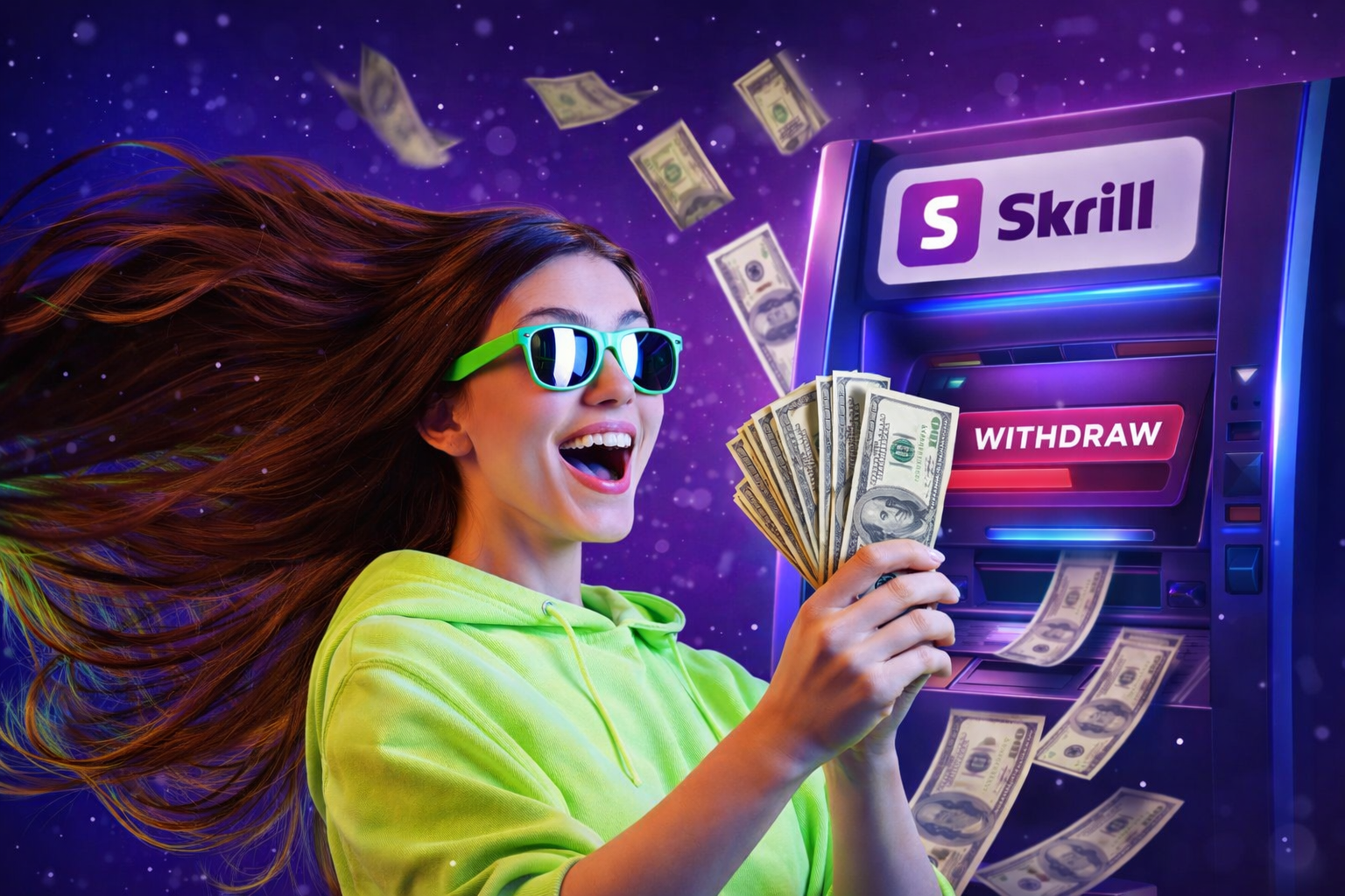 سقف واریز و برداشت در حساب Skrill چقدر است؟