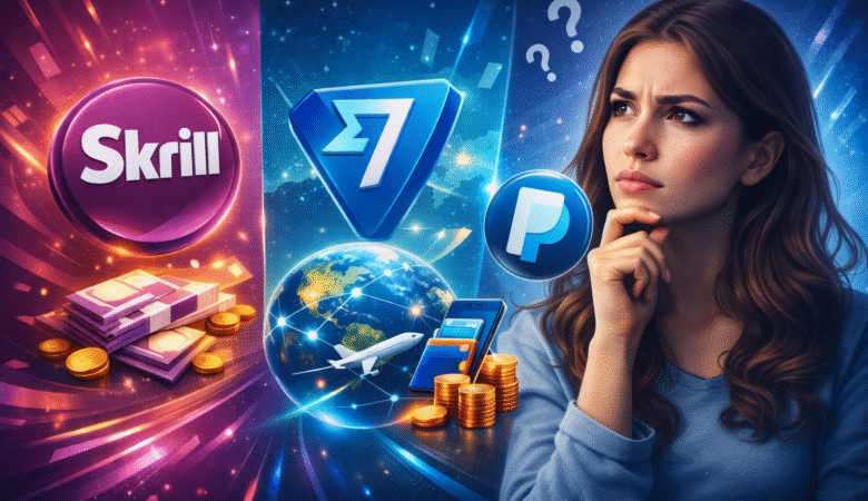 مقایسه Skrill با Wise و PayPal؛ کدام انتخاب بهتری است؟