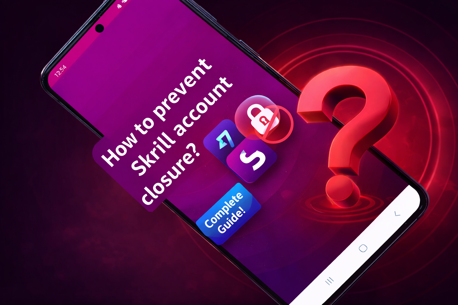 چگونه از بسته شدن حساب اسکریل جلوگیری کنیم؟