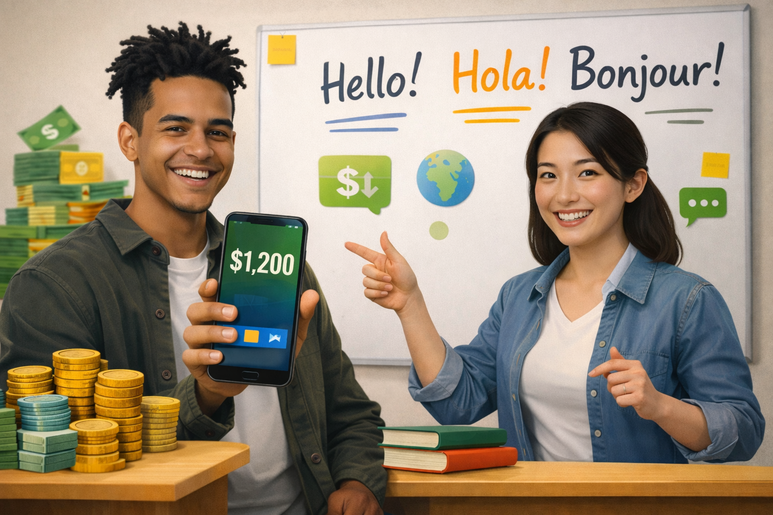 تدریس زبان در Learnship ثبت نام و احراز هویت تضمینی