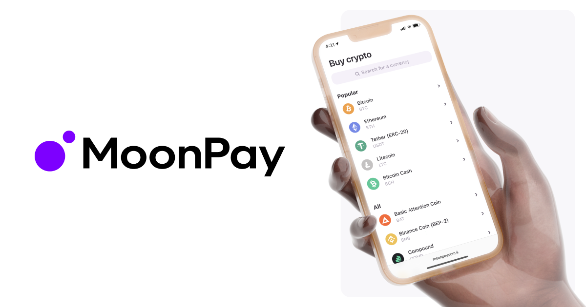 حساب MoonPay :احراز هویت و افتتاح حساب تضمینی