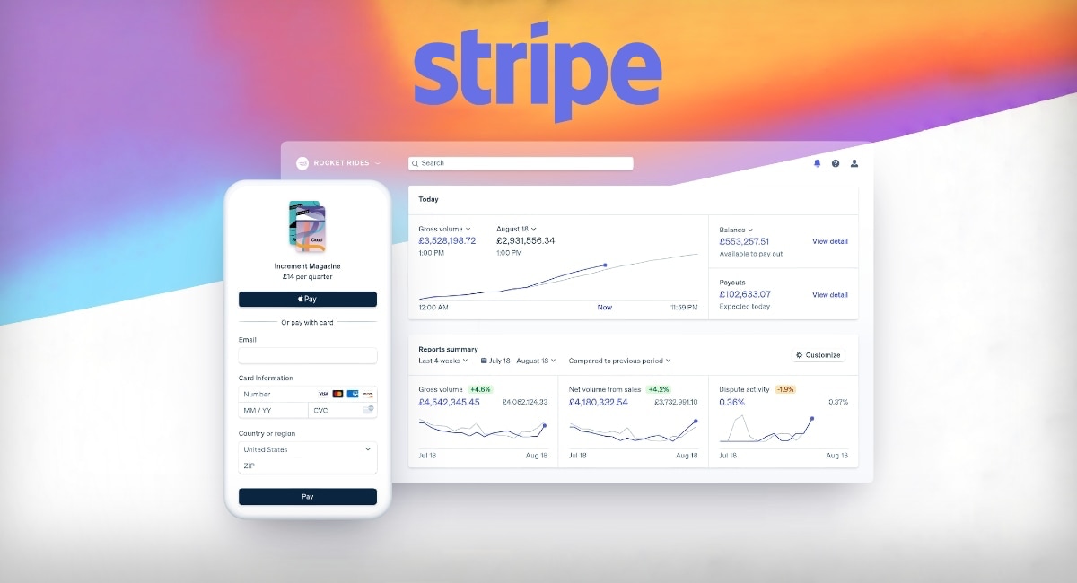 خرید اکانت وریفای شده استریپ stripe :افتتاح حساب و گرفتن درگاه پرداخت