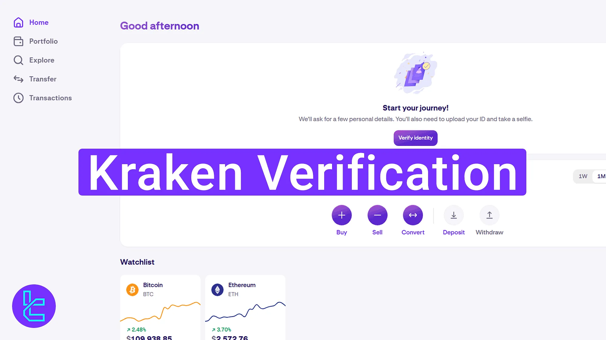 وریفای صرافی کراکن (Kraken)؛ احراز هویت و افتتاح حساب برای ایرانیان
